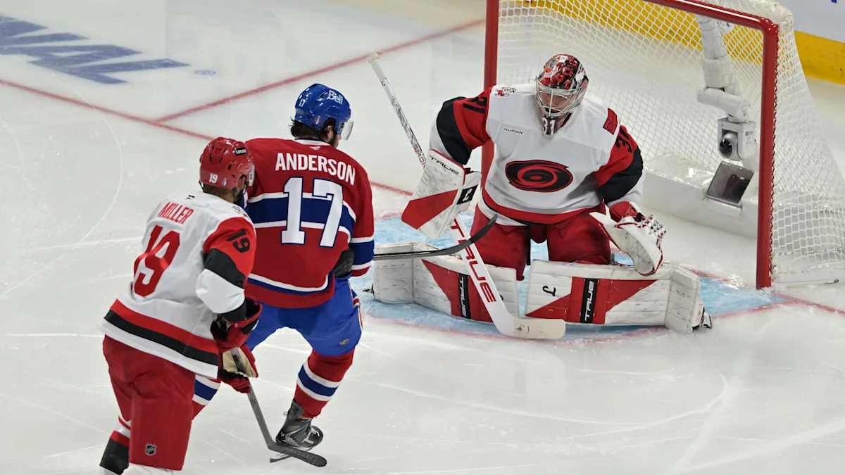 Hurricanes Defeat Canadiens 4-0, One Win From Stanley Cup Final