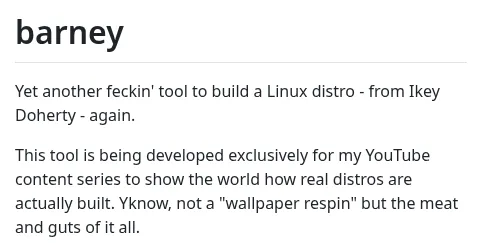 Ikey Doherty wird den Aufbau einer modernen Linux-Distribution öffentlich detailliert beschreiben