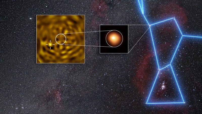 Bilder enthüllen Begleitstern von Betelgeuse