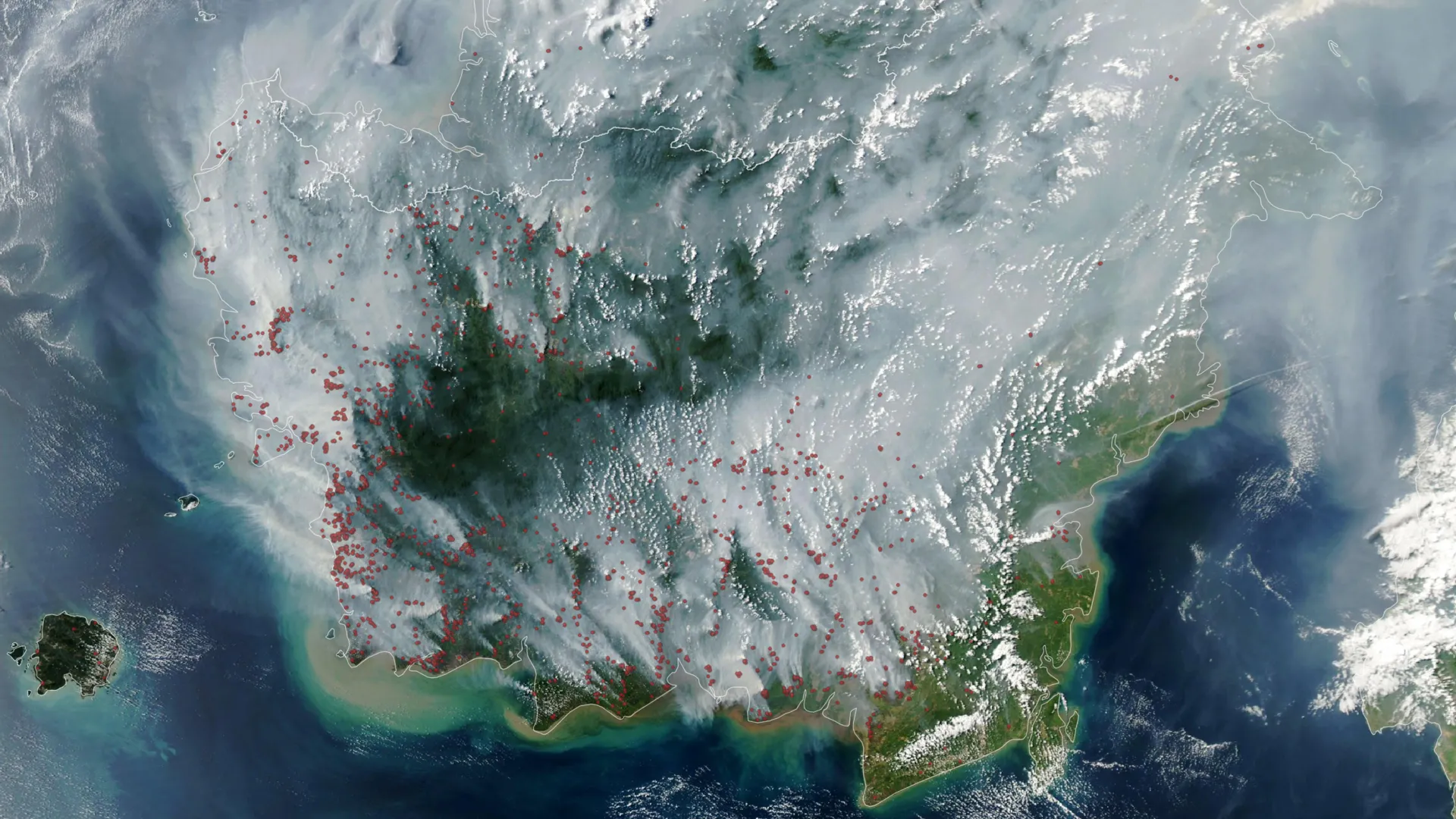 Indonesia Faces Surging Peat Fires Amid Drought