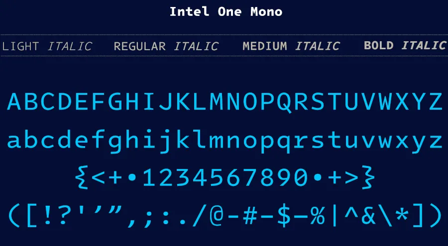 Intel Kehrt Entscheidung zur Einstellung des Open-Source-Schriftprojekts Um
