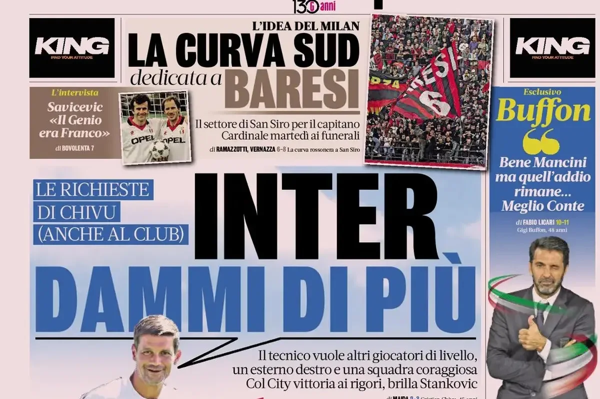 Inter Milan Seeks Squad Upgrades, Infantino Faces No Confidence Vote