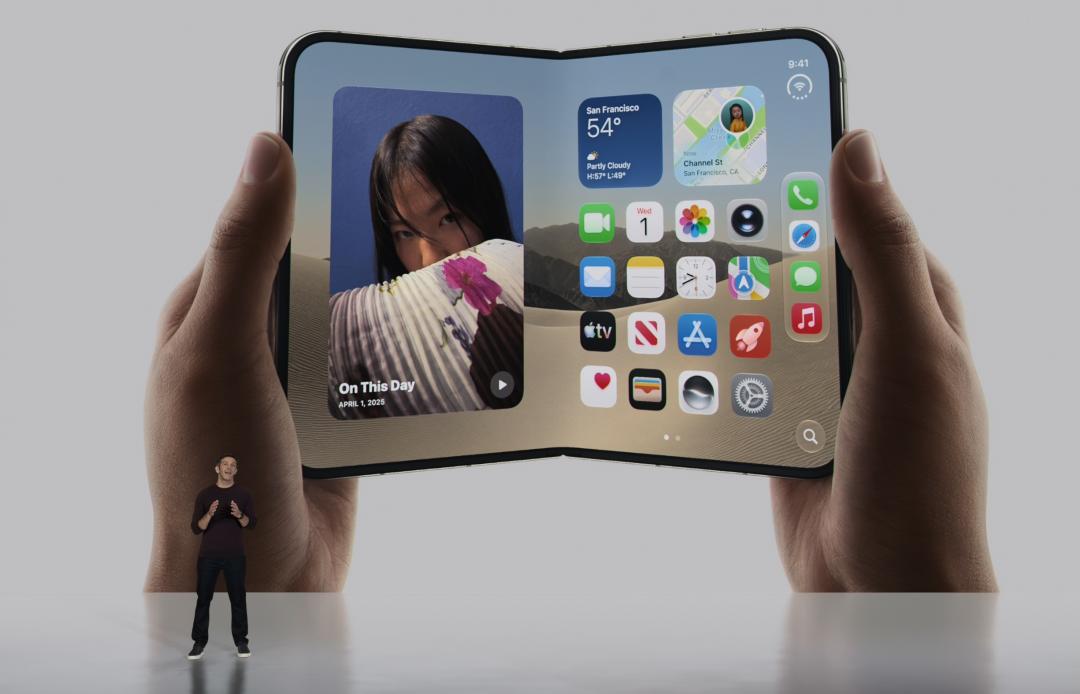蘋果推出首款摺疊iPhone Duo，售價近12萬元，10月上市