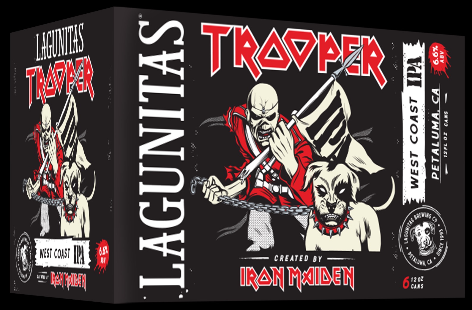 Iron Maiden and Lagunitas Release Trooper West Coast IPA