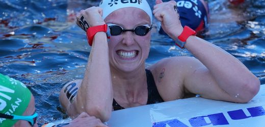 Isabel Gose gewinnt Gold im Freiwasser-Sprint bei der EM in Paris