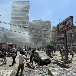 Israel Strikes Beirut as U.S.-Iran Negotiations Continue