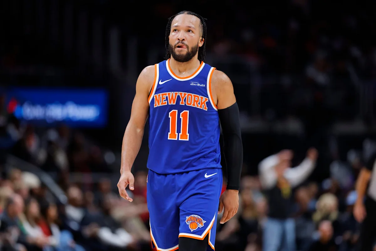 Jalen Brunson Creates Meme From Donovan Mitchell's Wedding