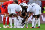Jamal Musiala erleidet wieder Zusammenbruch auf dem Fußballfeld