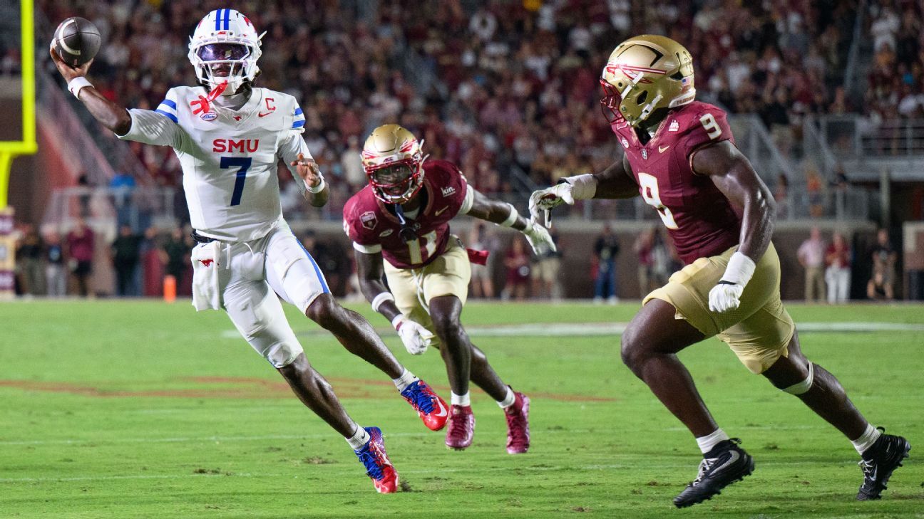 Jennings Leads SMU to Victory Over Florida State