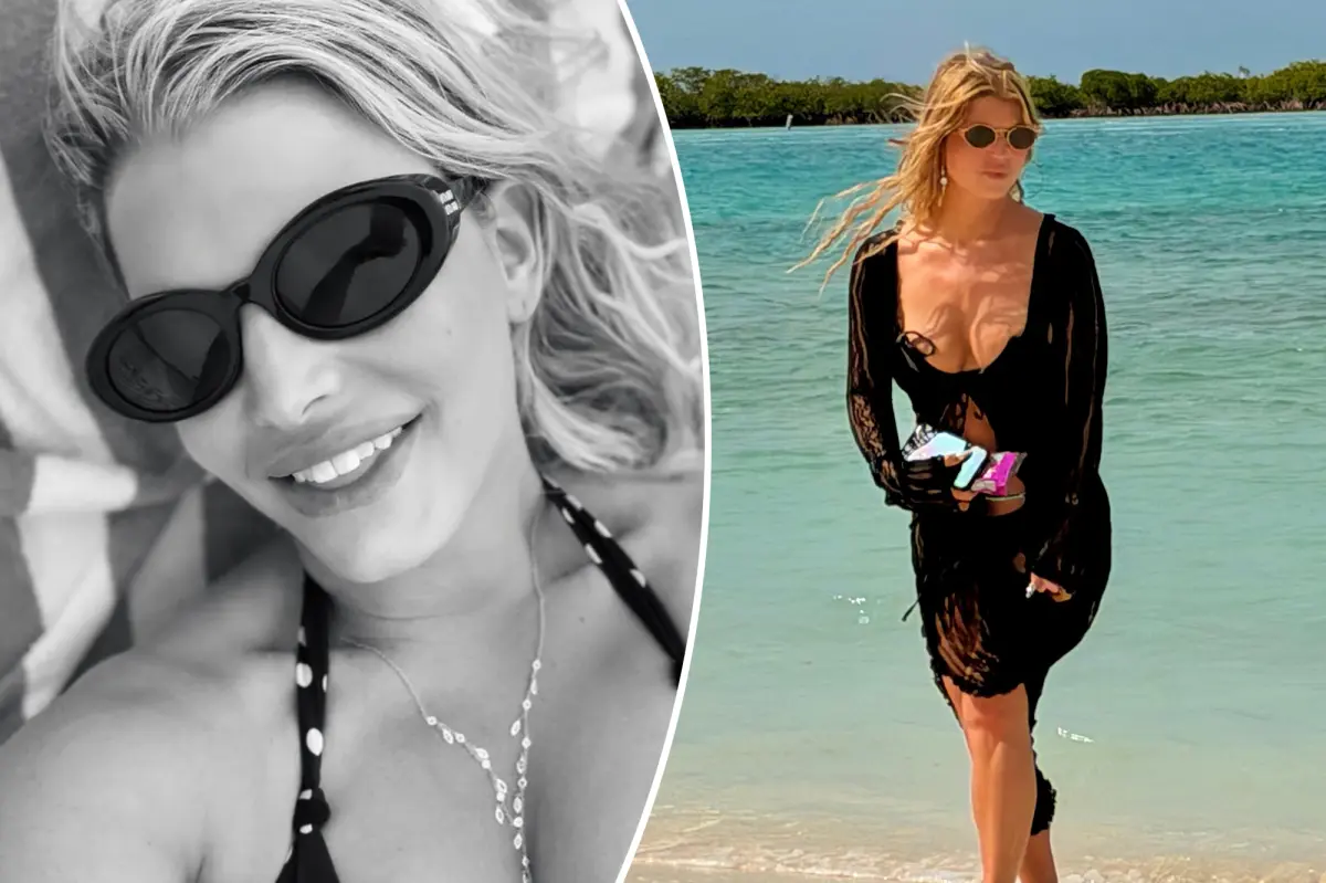 Jessica Simpson Shares Bikini Photos From Turks and Caicos Trip