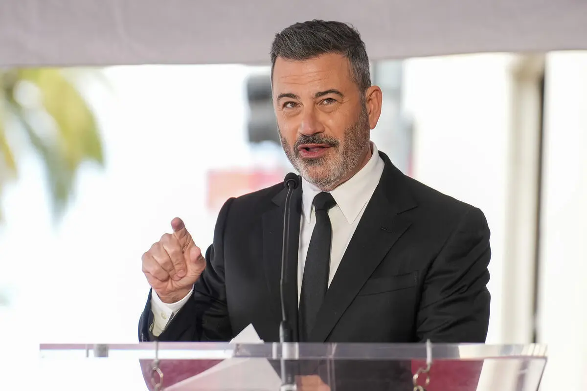 Jimmy Kimmel Honors Adam Carolla at Walk of Fame Ceremony