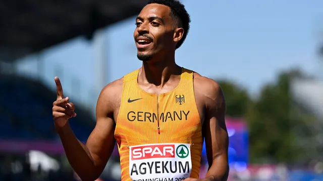 Karsten Warholm gewinnt Gold über 400 Meter Hürden bei EM in Birmingham