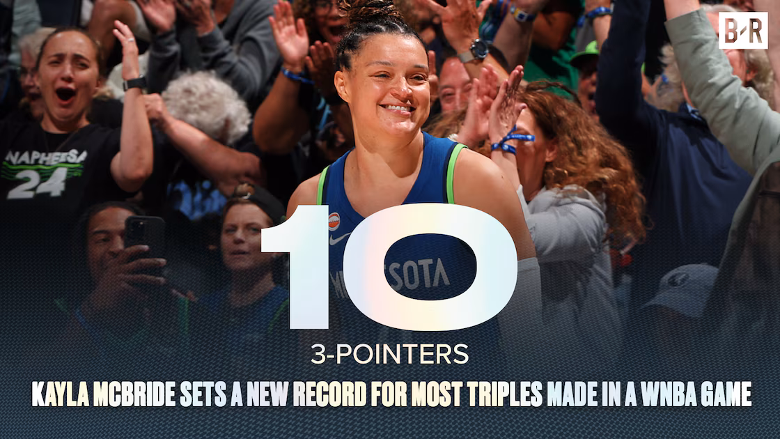 Kayla McBride Sets WNBA 3-Point Record in Lynx Victory