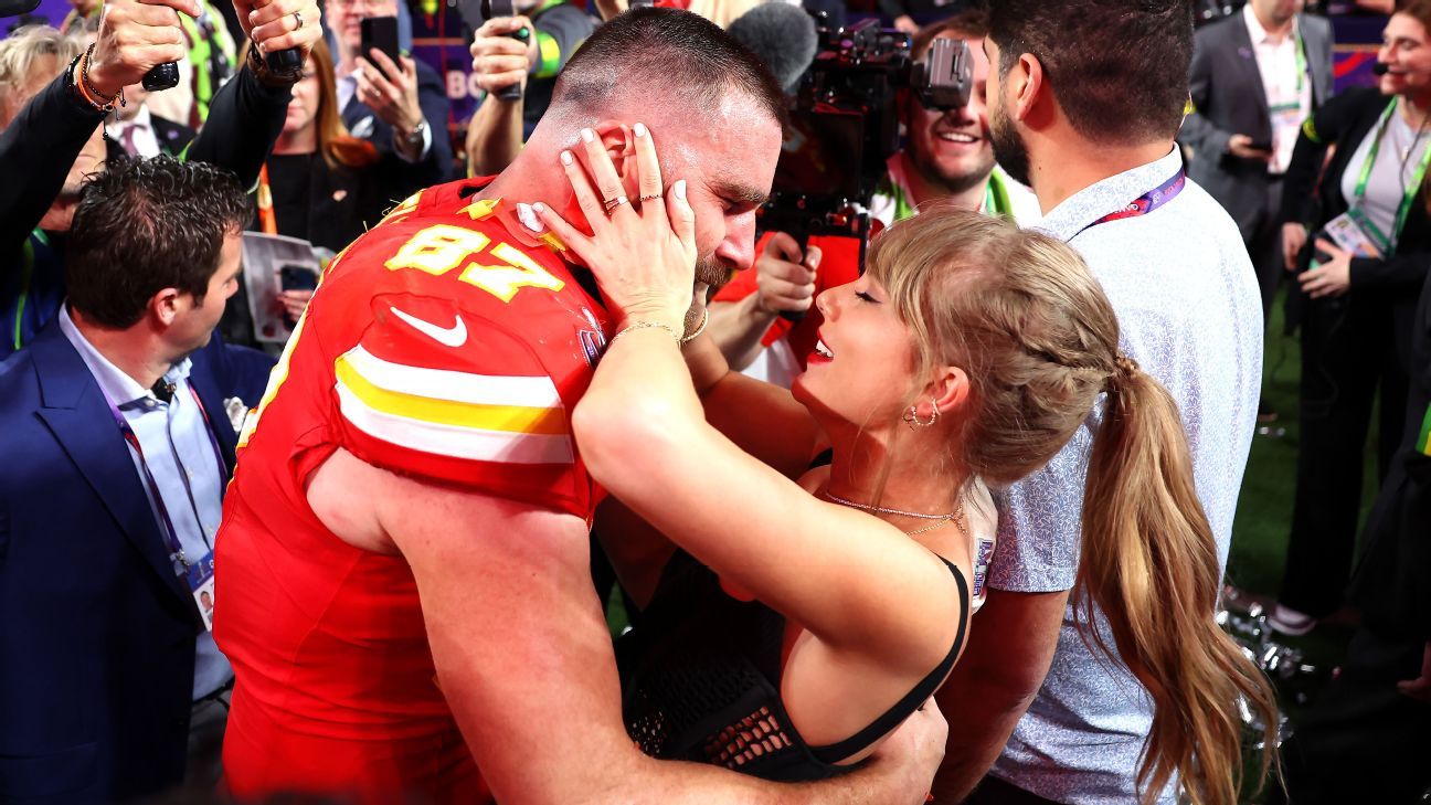 Kelces Hochzeit mit Swift in New York Im Gange