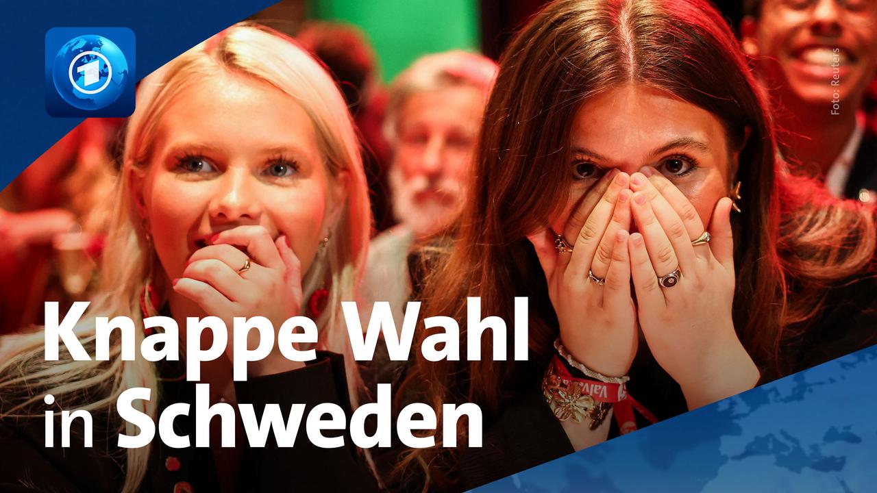 Knappe Wahl in Schweden: Ergebnis bleibt ungewiss