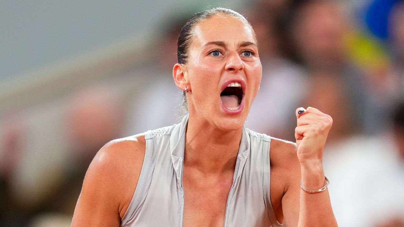 Kostyuk Defeats Svitolina to Reach French Open Semifinals