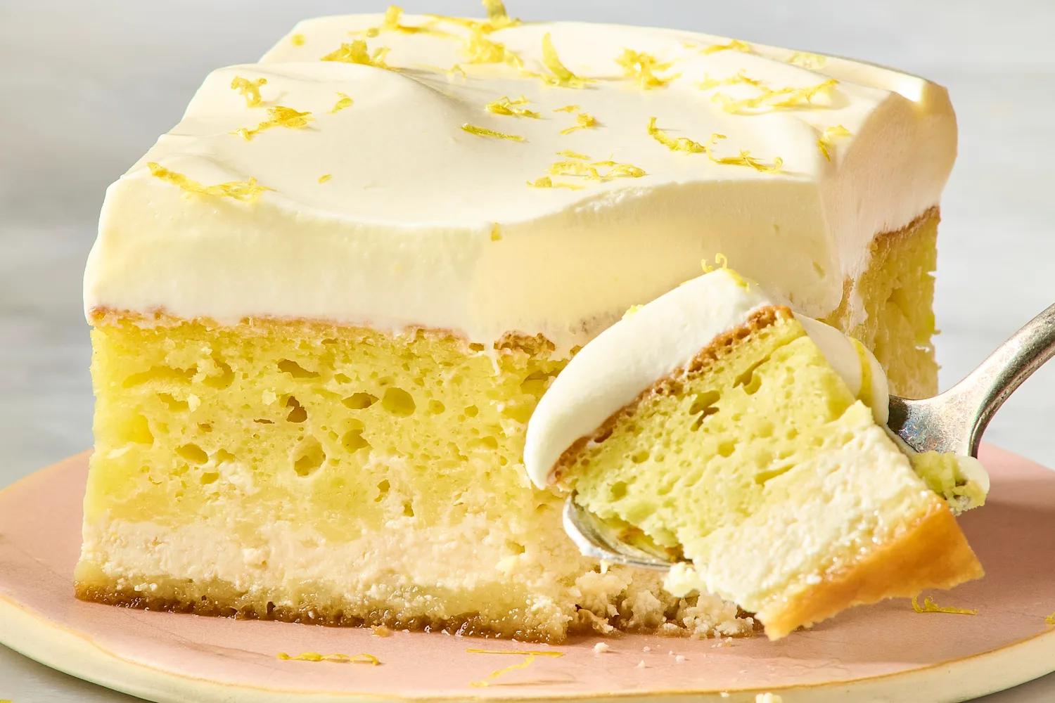 Lemon Love Cake Offered as Easy Make-Ahead Dessert