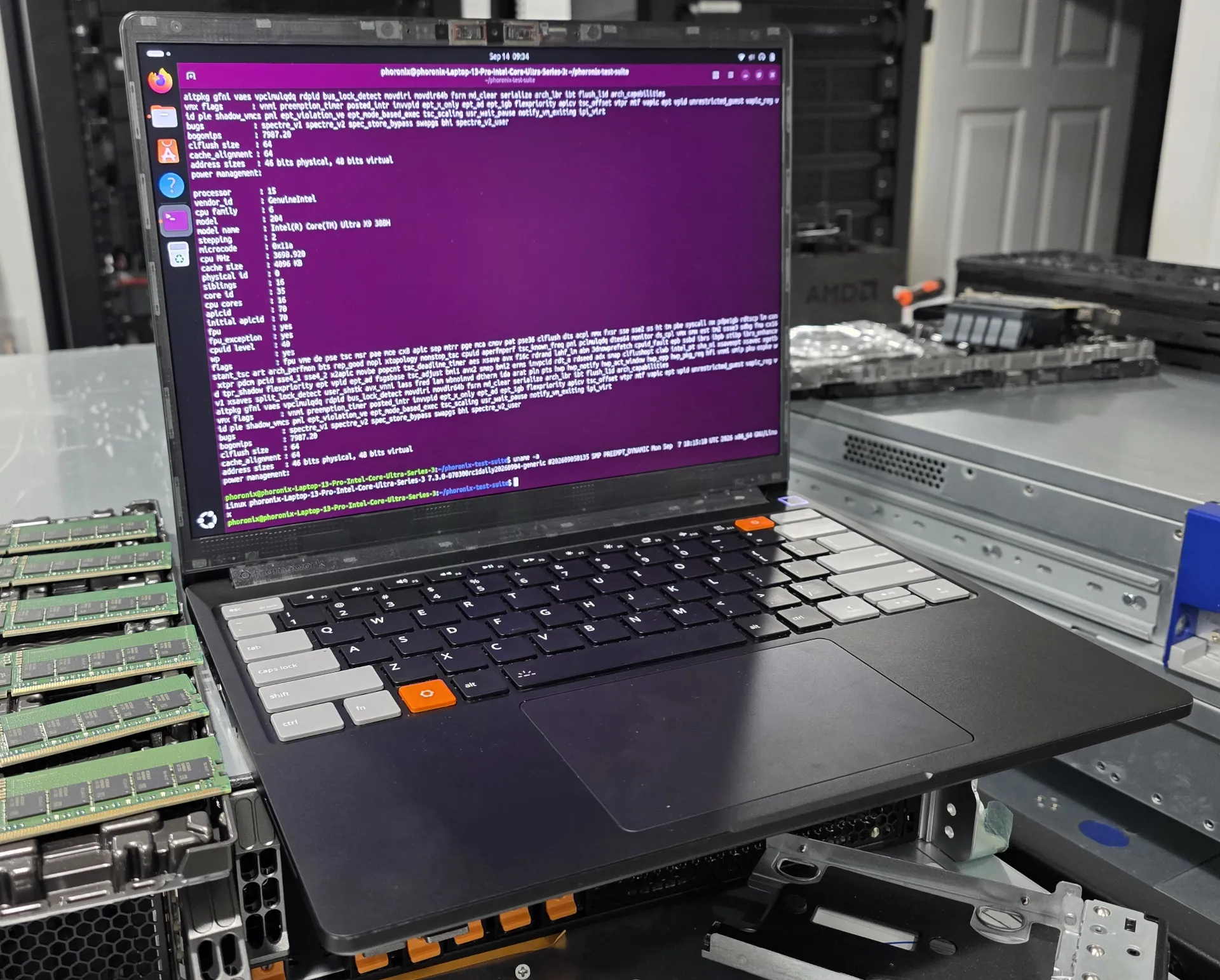 Linux 7.3 Zeigt Leistungssteigerungen auf Intel Panther Lake