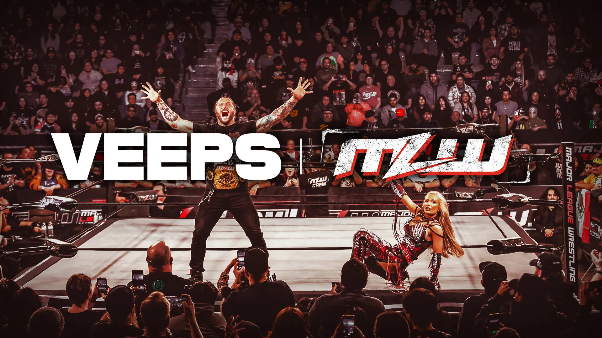 Live Nation’s Veeps to Stream Major League Wrestling on Saturdays