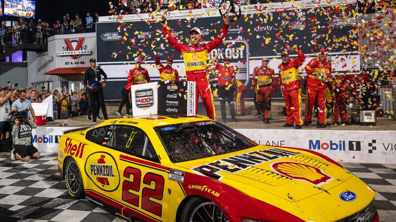 Logano Gewinnt in Richmond und Verbessert seine Chase-Chancen