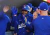 Los Angeles Dodgers' Teoscar Hernandez Sustains Hamstring Injury
