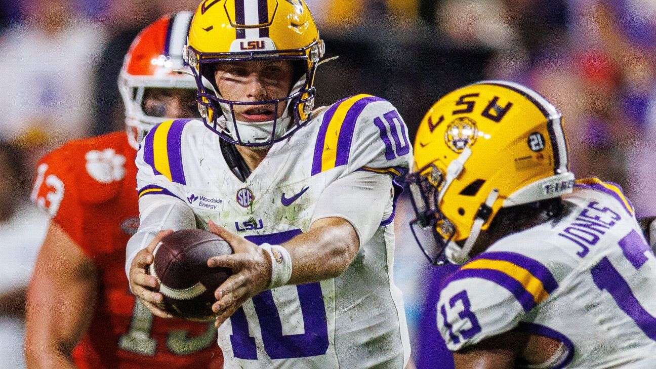 LSU besiegt Clemson in Kiffins Debüt