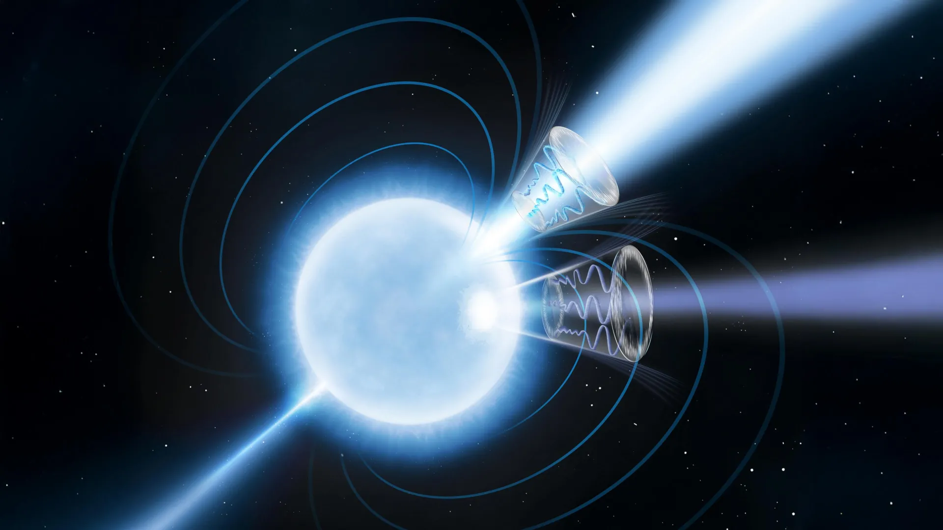 Magnetars Feld Könnte Quanteneffekt des ‚Leeren‘ Raums Bestätigen