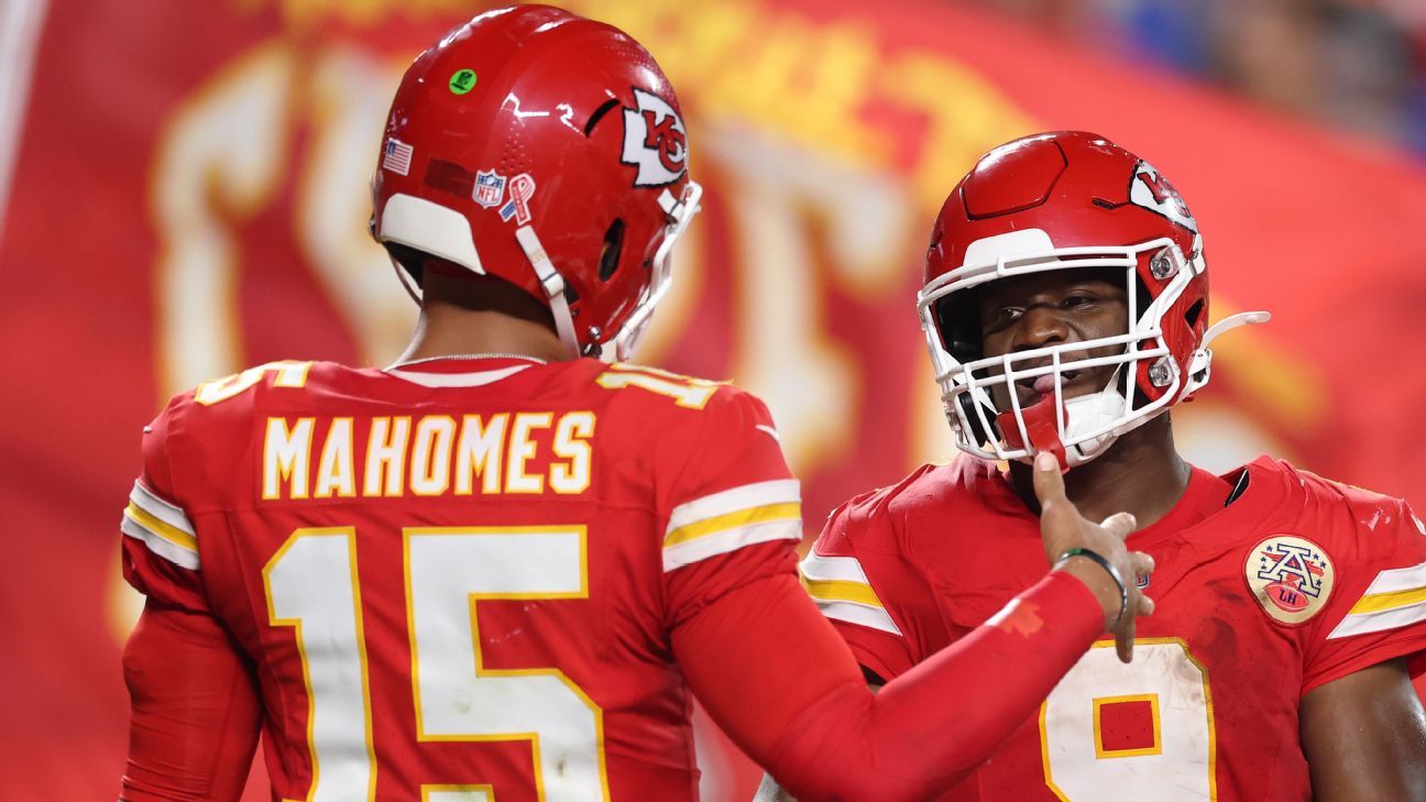 Mahomes, Walker Lead Chiefs to Season-Opening Win