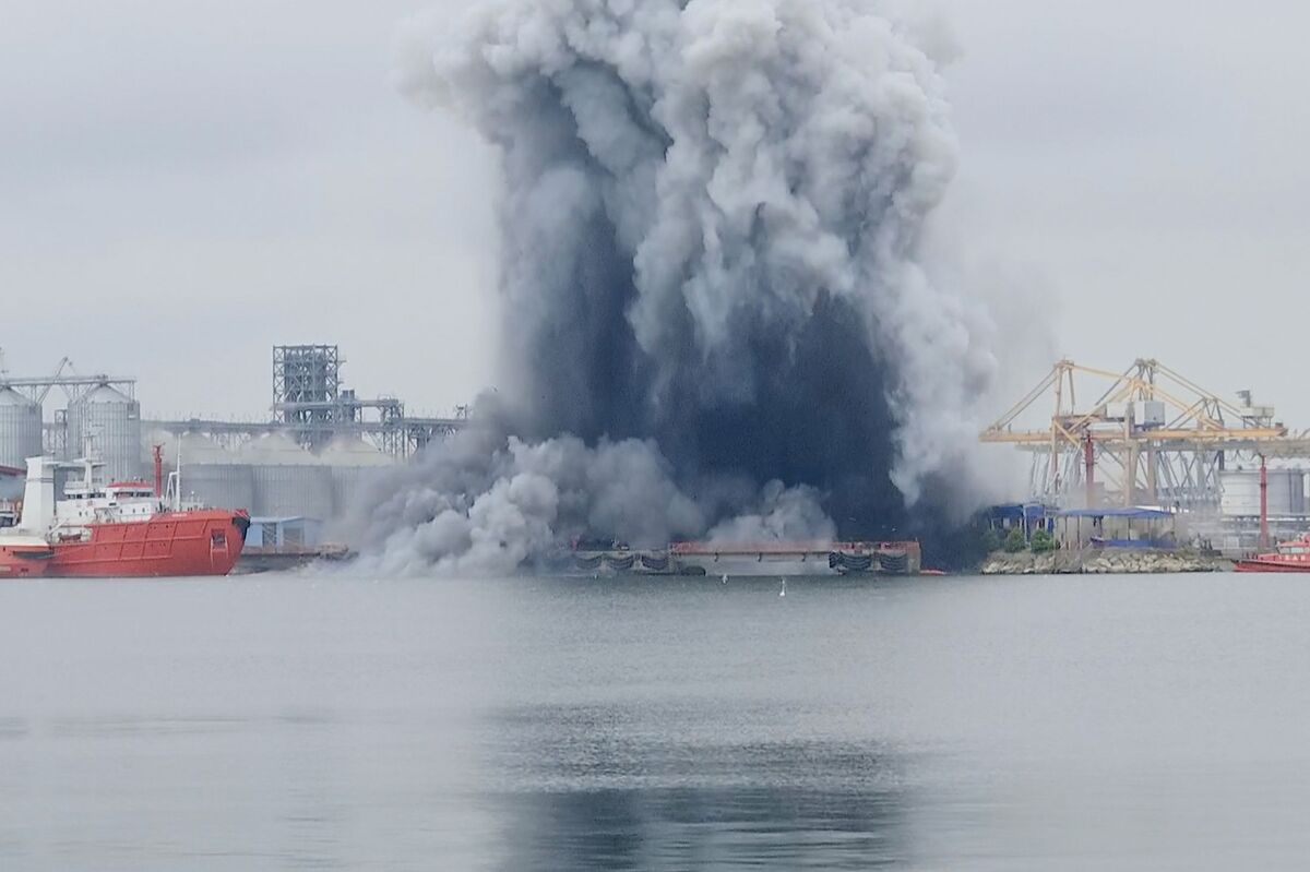 Maritime Drone Explodes at Romanian Black Sea Port