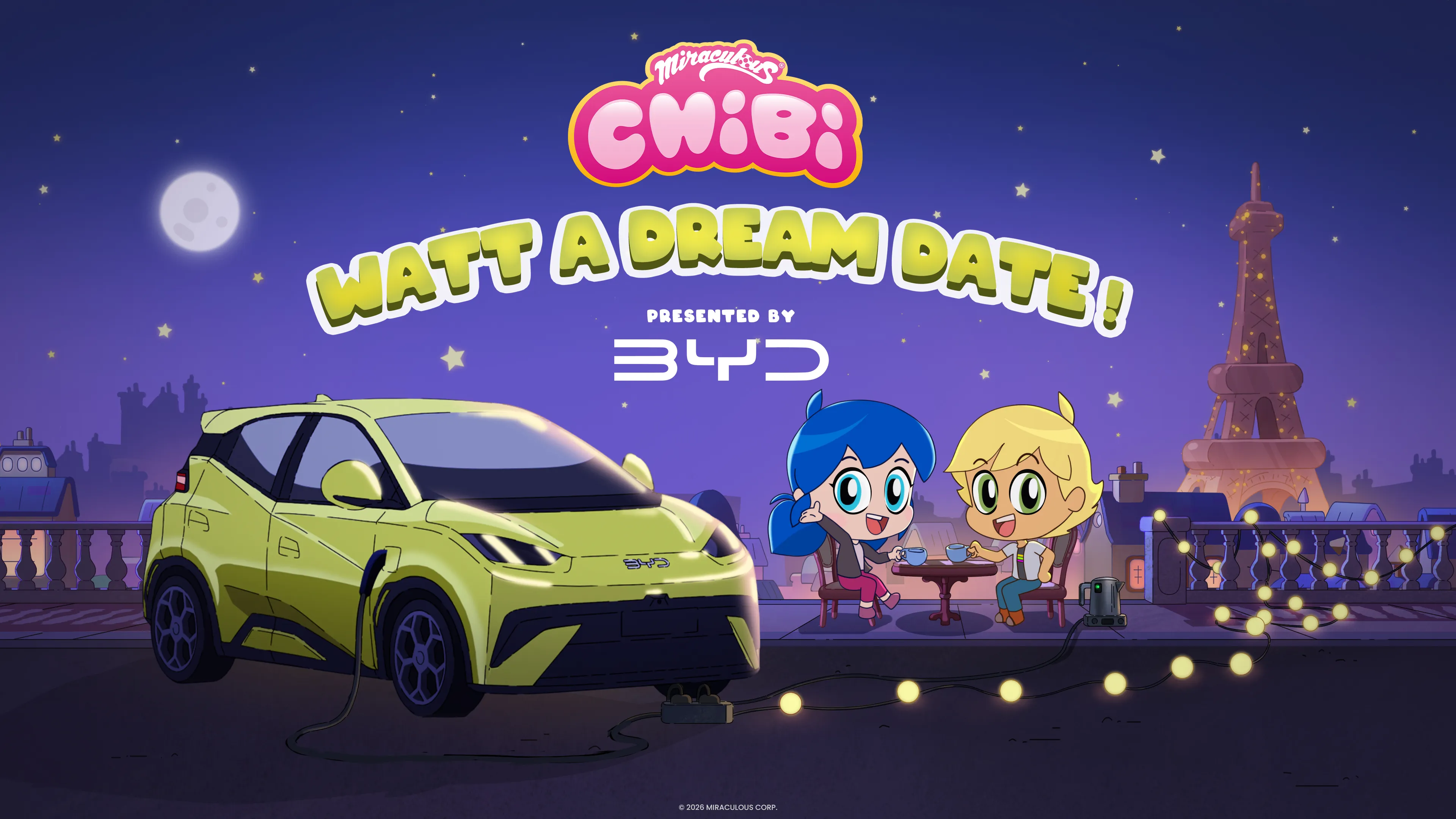Mediawan and BYD Launch Special 'Miraculous Chibi' Episode Featuring BYD Dolphin Surf