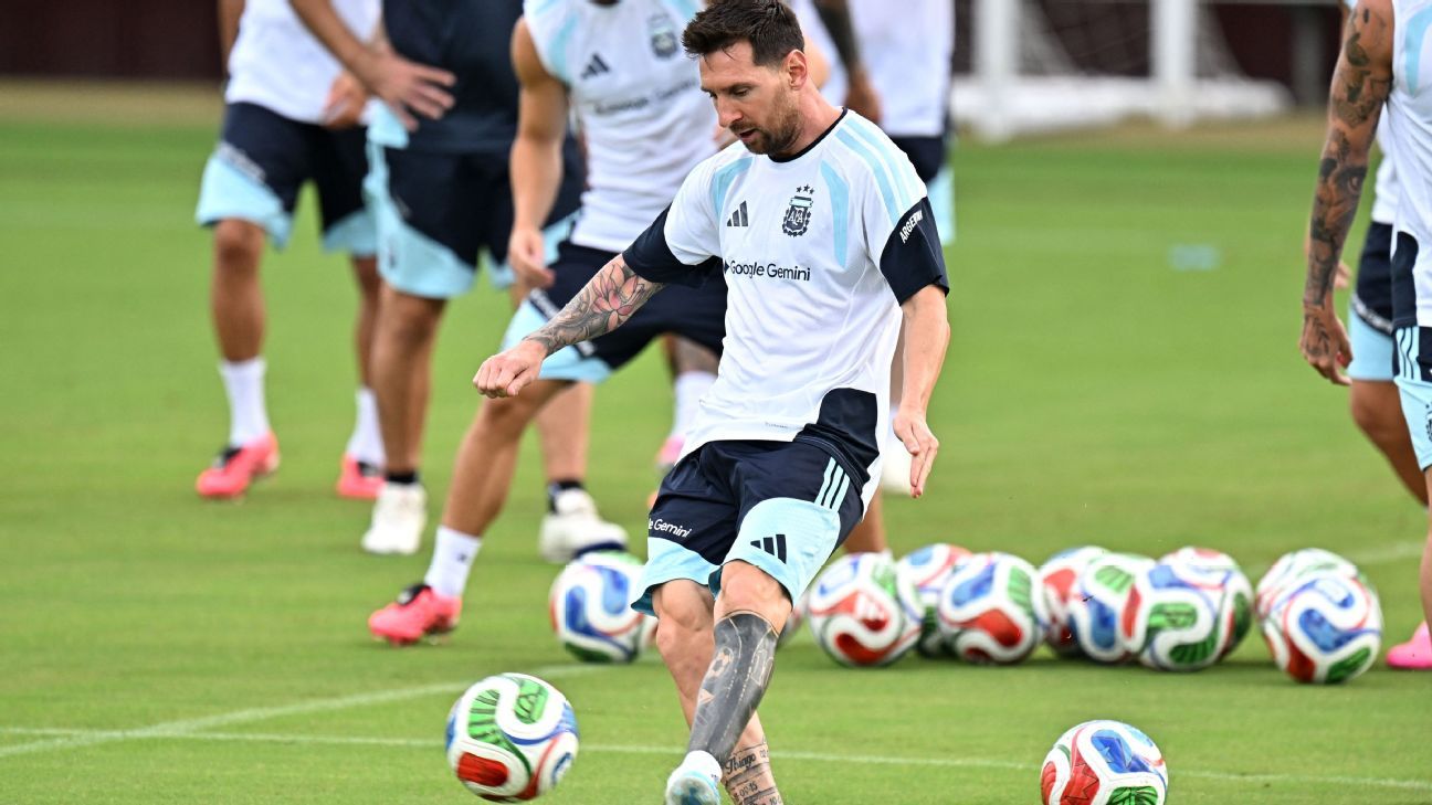 Messi „macht gute Fortschritte“, könnte in WM-Vorbereitungsspielen auflaufen