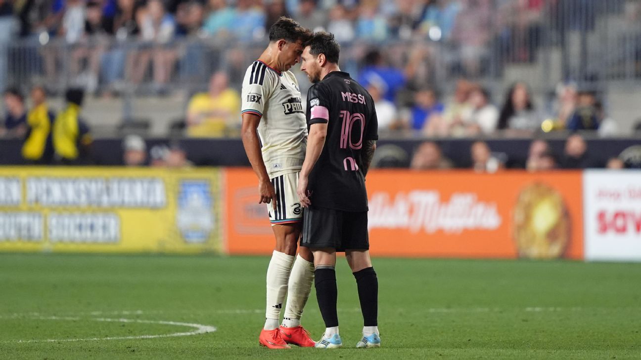 Messi und Inter Miami-Teamkollege von MLS mit Geldstrafe belegt