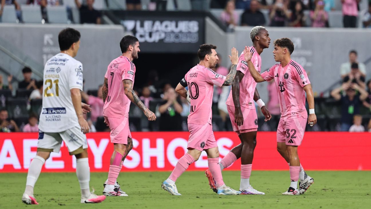Messi Scores Twice in Miami's Leagues Cup Victory