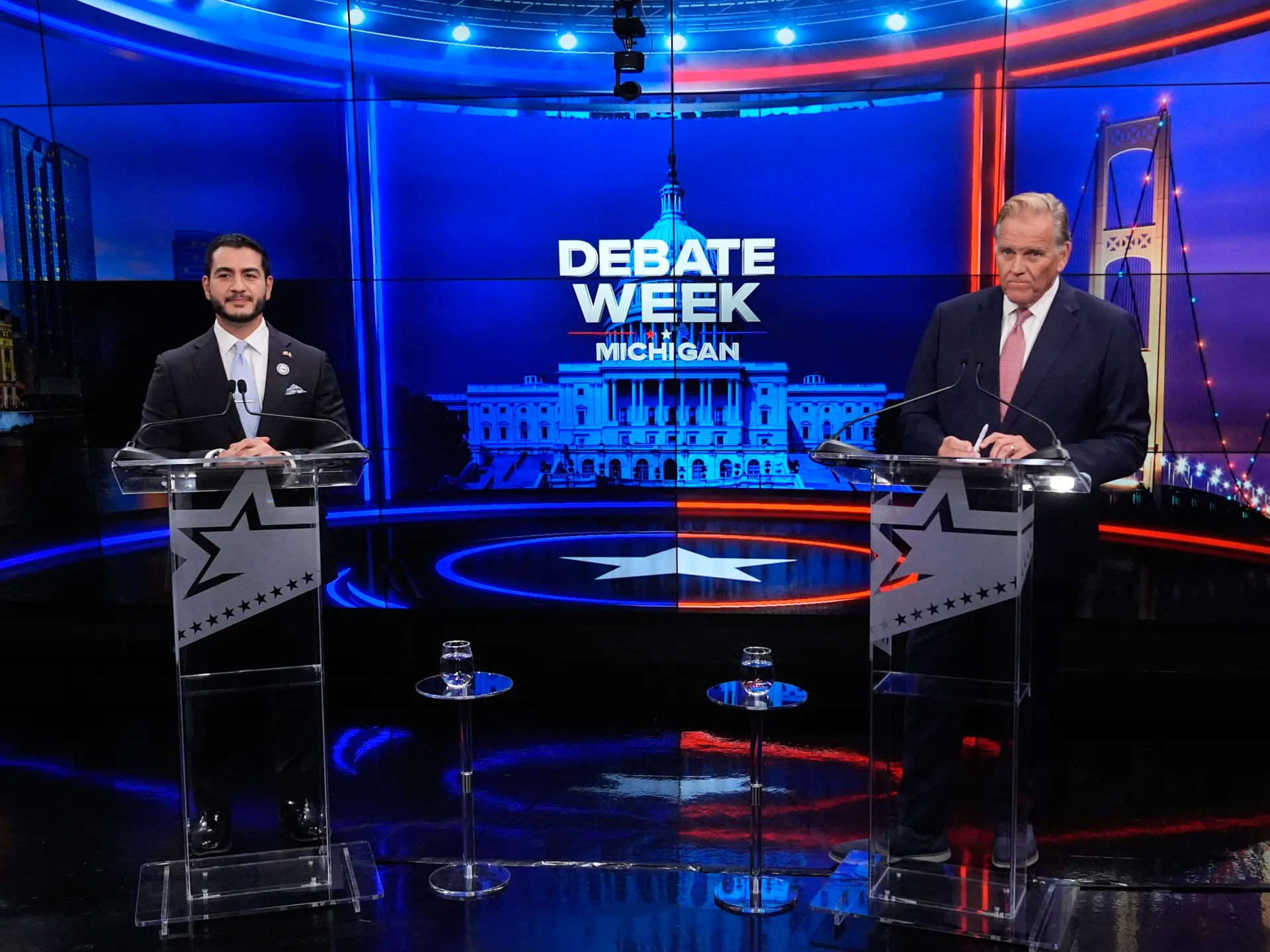 Michigan Senate Debate Marked by Insults and Policy Clashes