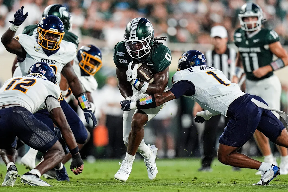 Michigan State besiegt Toledo mit 30:20 im Saisonauftakt