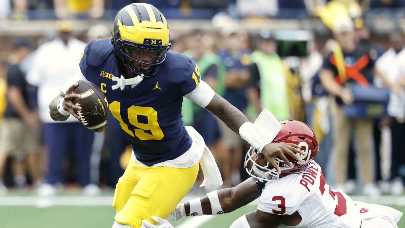 Michigan Upsets Oklahoma, Underwood Solidified as Quarterback