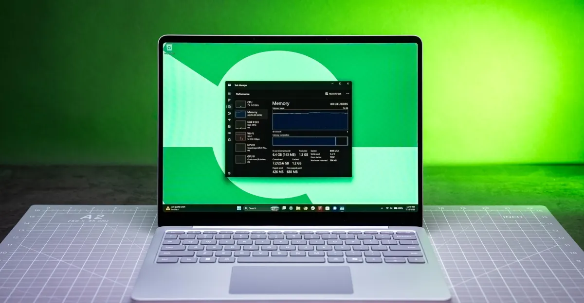 Microsoft’s New Surface Laptop Limited by 8GB RAM