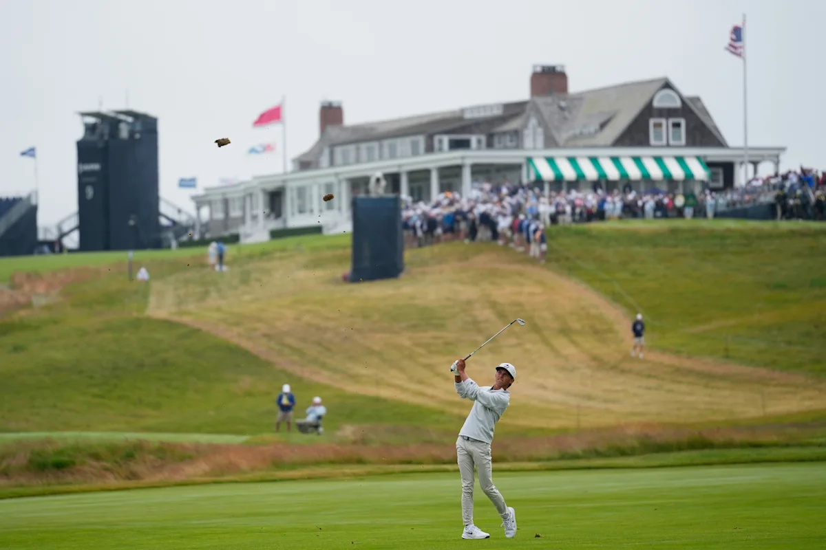 Miles Russell Completes US Open Debut with Father Caddying on Final Hole