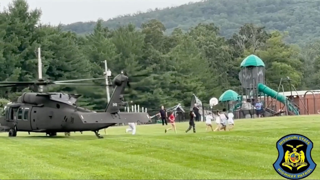 Missouri Flooding Forces Evacuations, Including Helicopter Rescue of Summer Campers