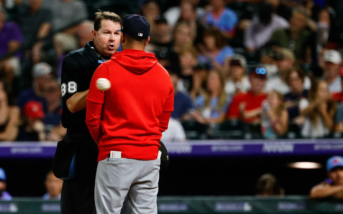 MLB Warns Umpire Doug Eddings Over Interaction with Cardinals Pitcher