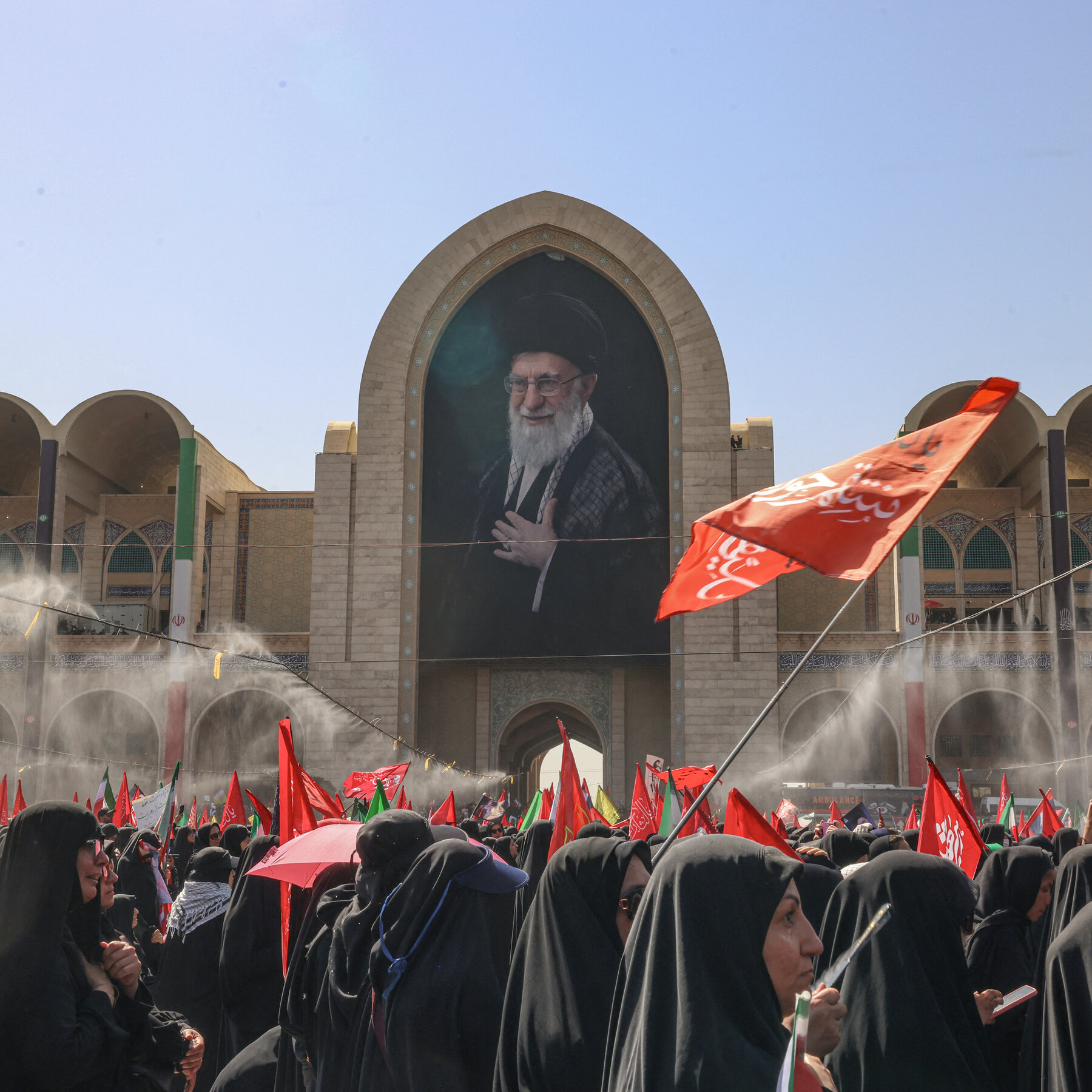 Mourners Call for 'Revenge' at Funeral Prayers for Iran’s Slain Supreme Leader
