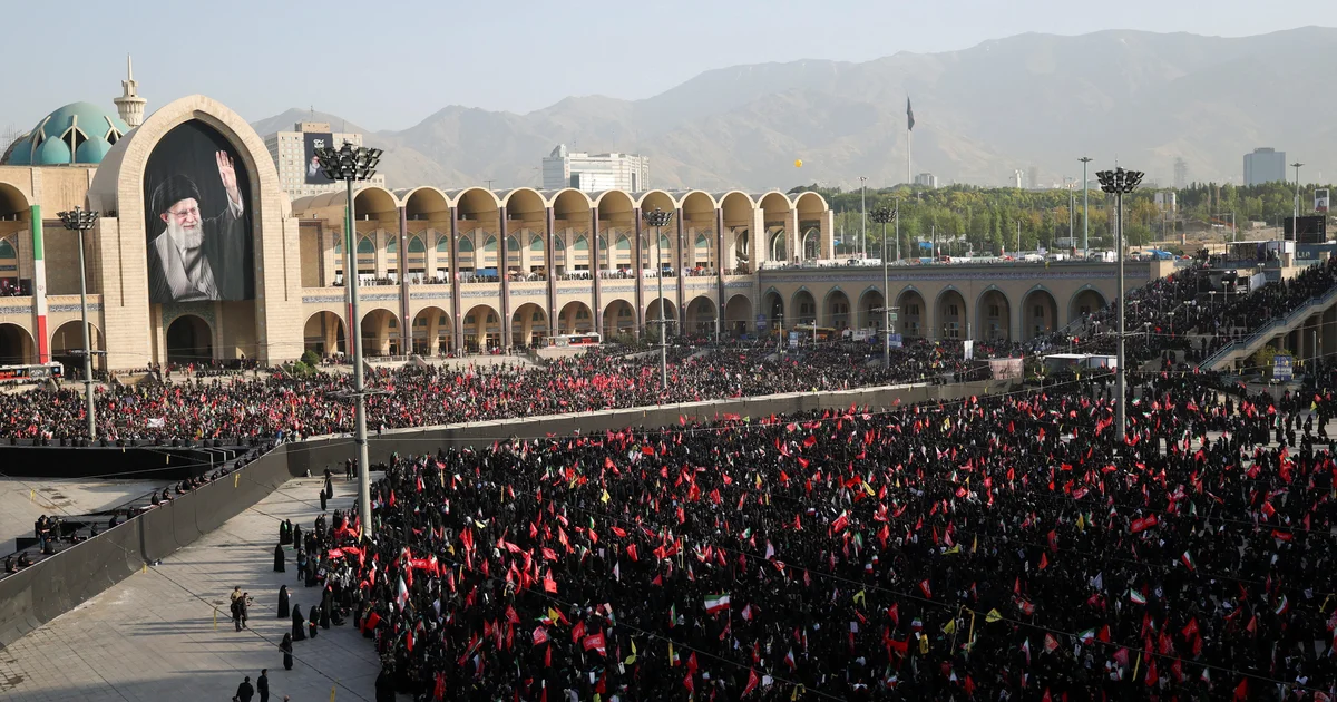 Mourners Demand Revenge at Funeral of Ayatollah Ali Khamenei