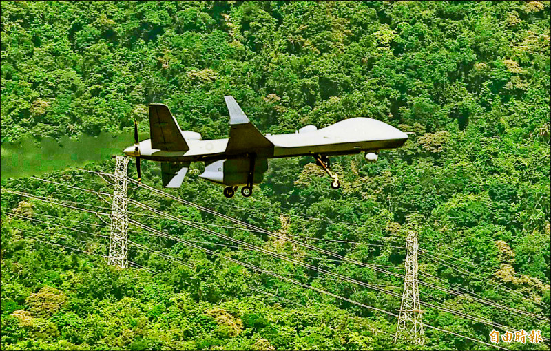 MQ-9B無人機在台灣首度升空，提升高空監偵能力