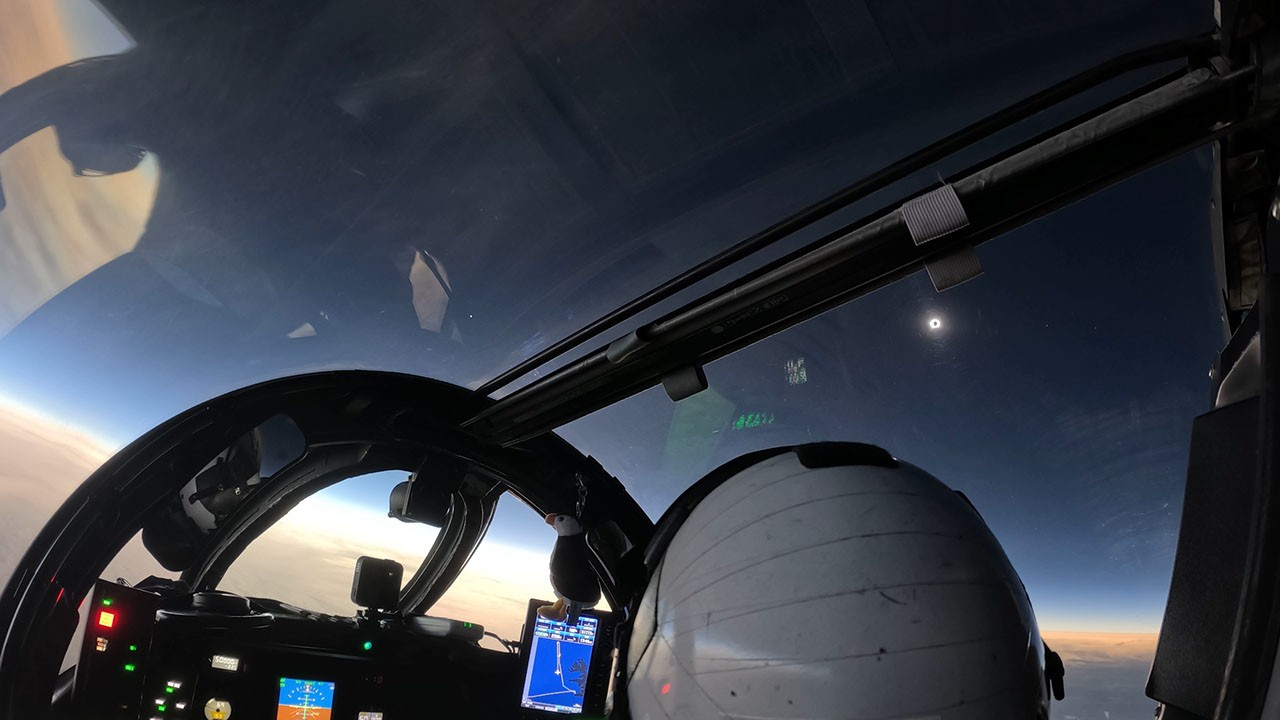 NASA Aircraft Chases Moon’s Shadow to Observe Eclipse