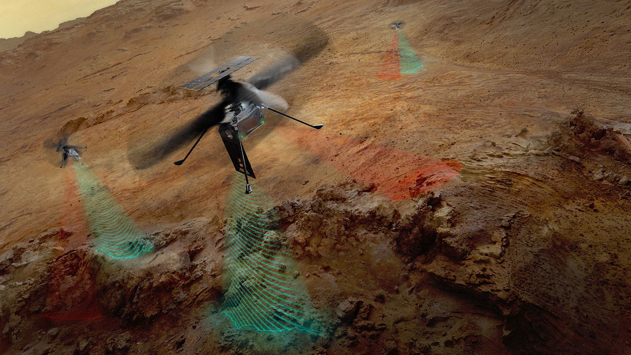 NASA Develops SkyFall Helicopters for Mars Data Collection