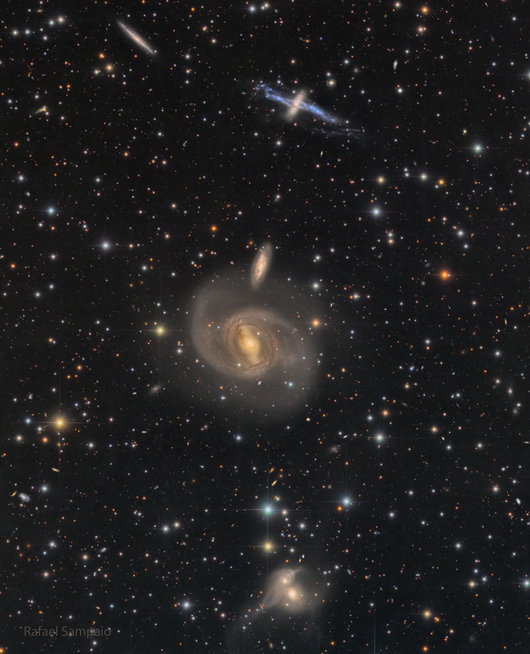 NASA Features Image of Three Galaxy Pairs