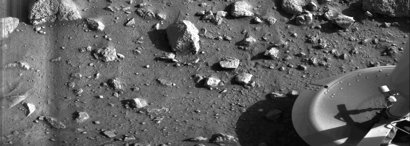 NASA Receives First Images from Mars Landing