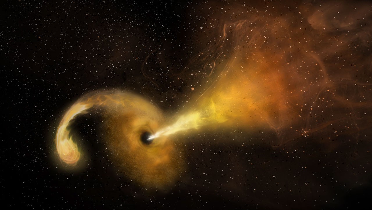NASA’s Swift Observatory Spots ‘Wandering’ Black Hole Devouring Star
