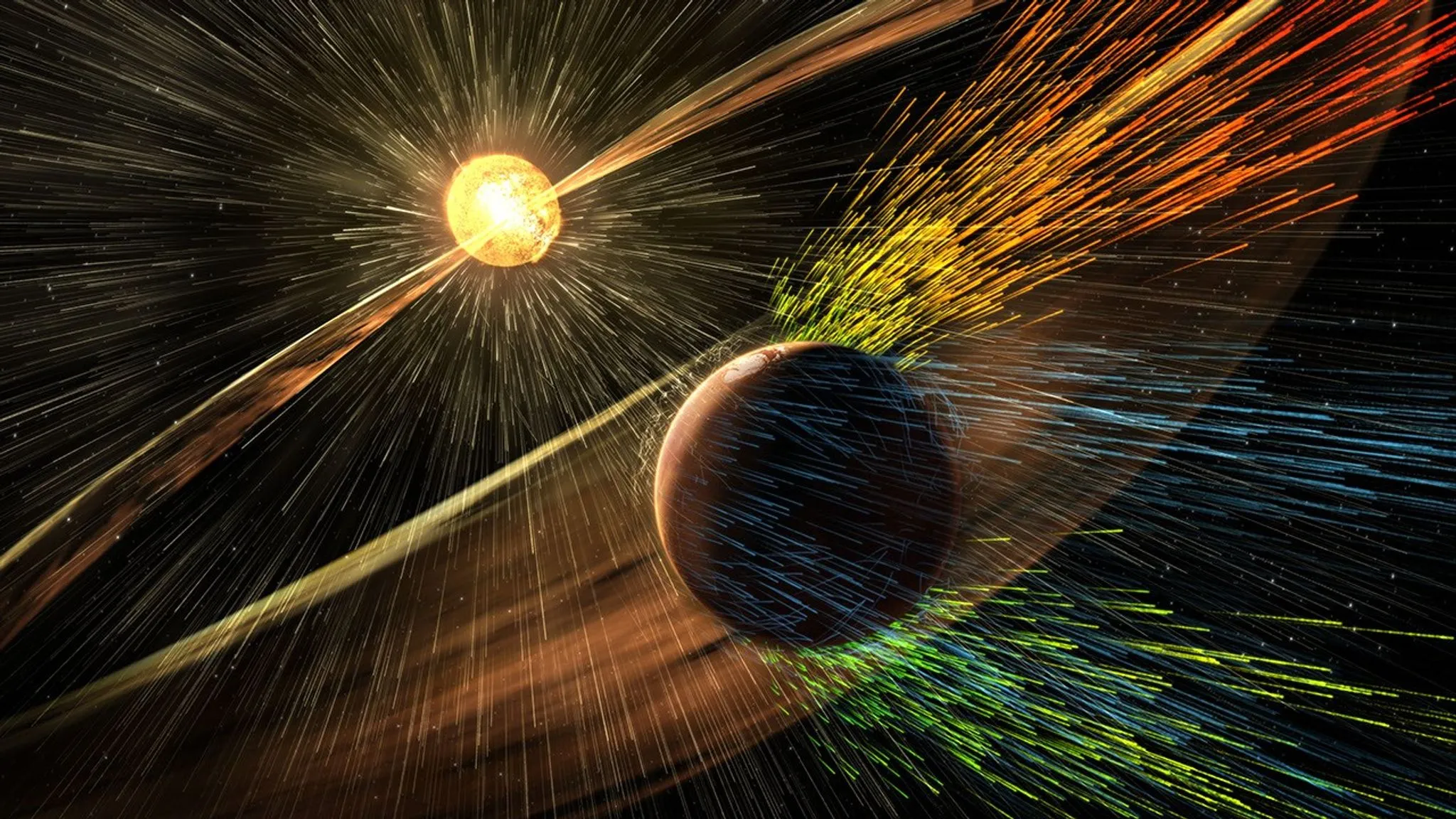 NASA Studies Formation of Martian Auroras