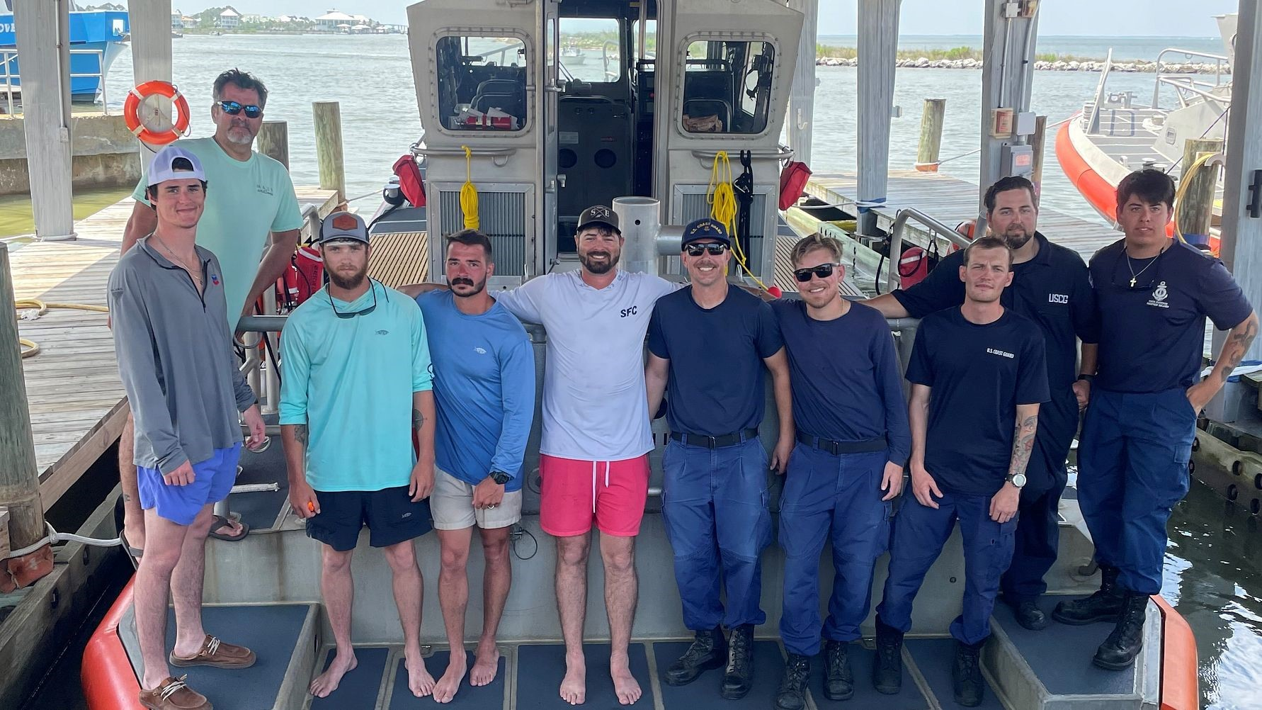 Tecnología de la NASA ayuda al rescate de un equipo de pesca frente a la costa de Mississippi